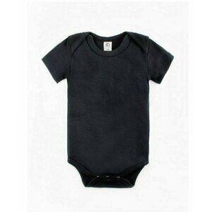 Colored Organics Infant Bodysuit Black